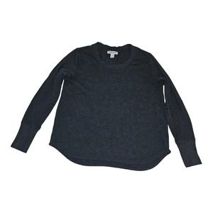 Nine West Soft Top Large Crew Neck Pullover Lightweight Casual Long Sleeve